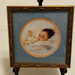 Bessie Pease Gutmann Print, Awakening. Approximately 6x6